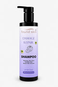 Found Skin Damage Repair Shampoo for Dry, Frizzy and Damaged Hair, Smooth and Nourishing Daily Cleanser, All Hair Types, 200ml