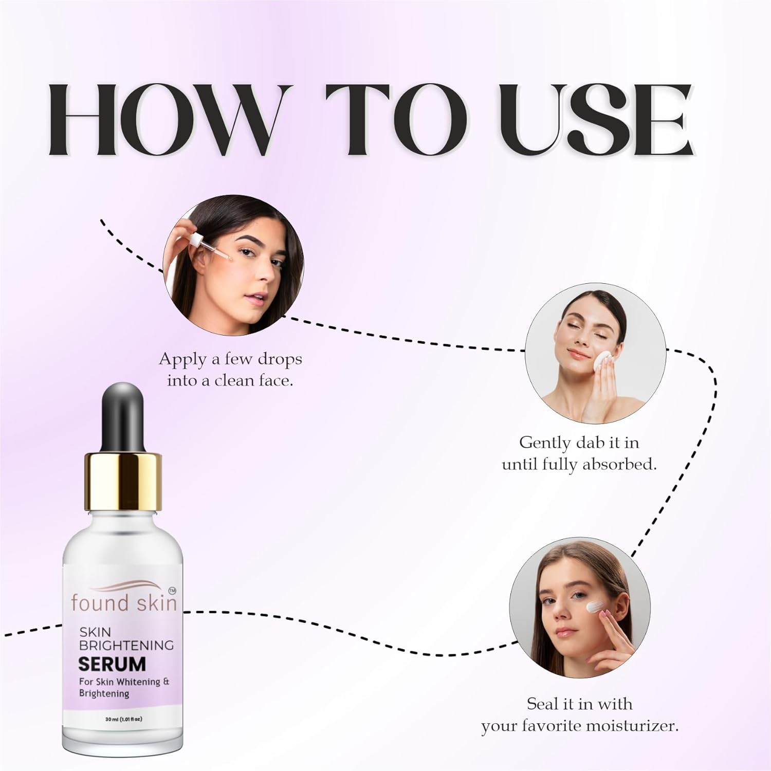 Vitamin C Brightening Serum | Reduces Dark Spots & Hyperpigmentation | Evens Skin Tone & Boosts Glow | Lightweight, Unscented Formula | For All Skin Types | 30ml